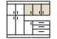 Wall Cabinets line drawing